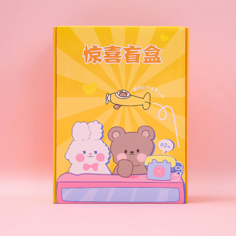 Kreative Schreibwaren-Box für Kinder, inklusive Überraschungsbox