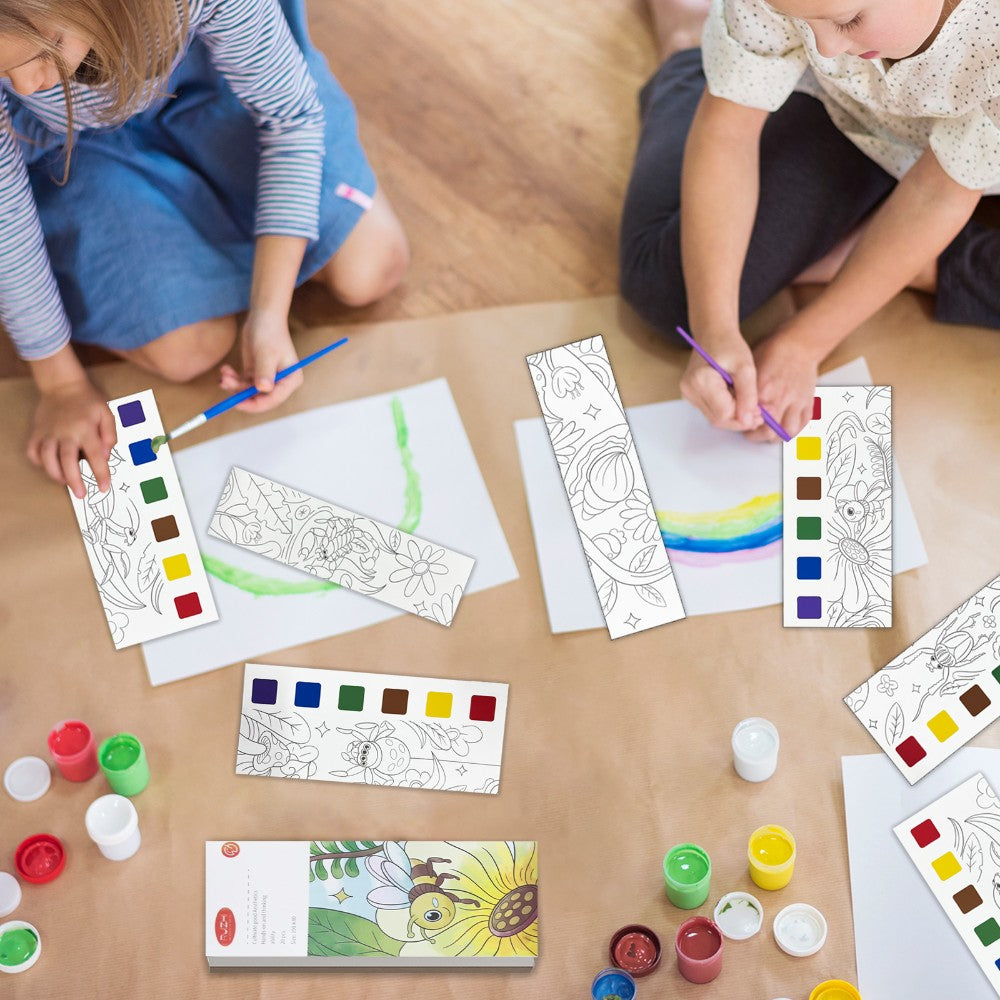 Aquarellbuch für Kinder - Kreatives Malen und spielerisches Lernen