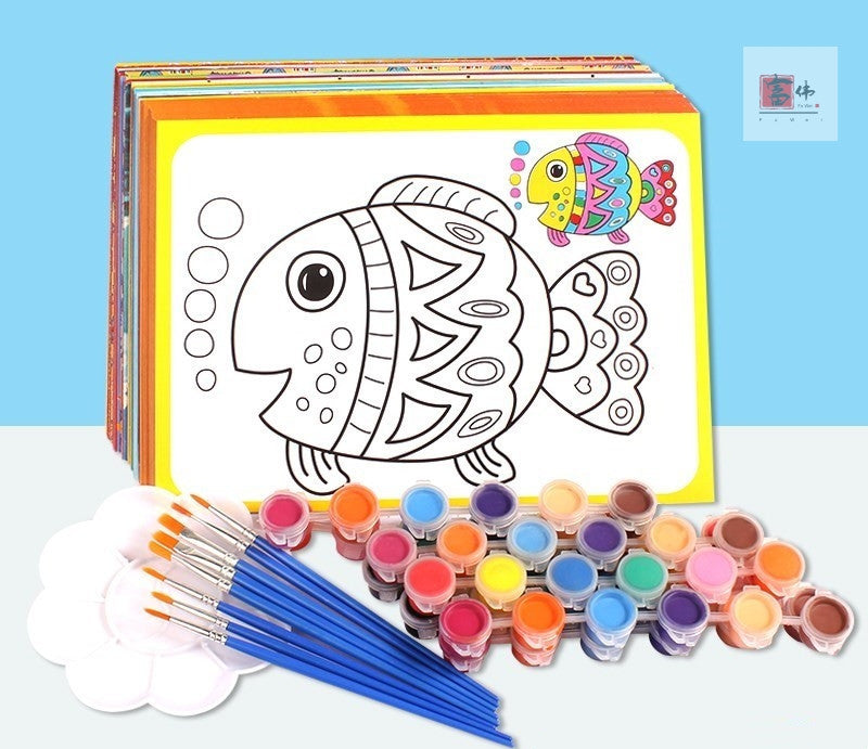 ✨ Kreativ Malset für Kinder - 50 Farbenspaß