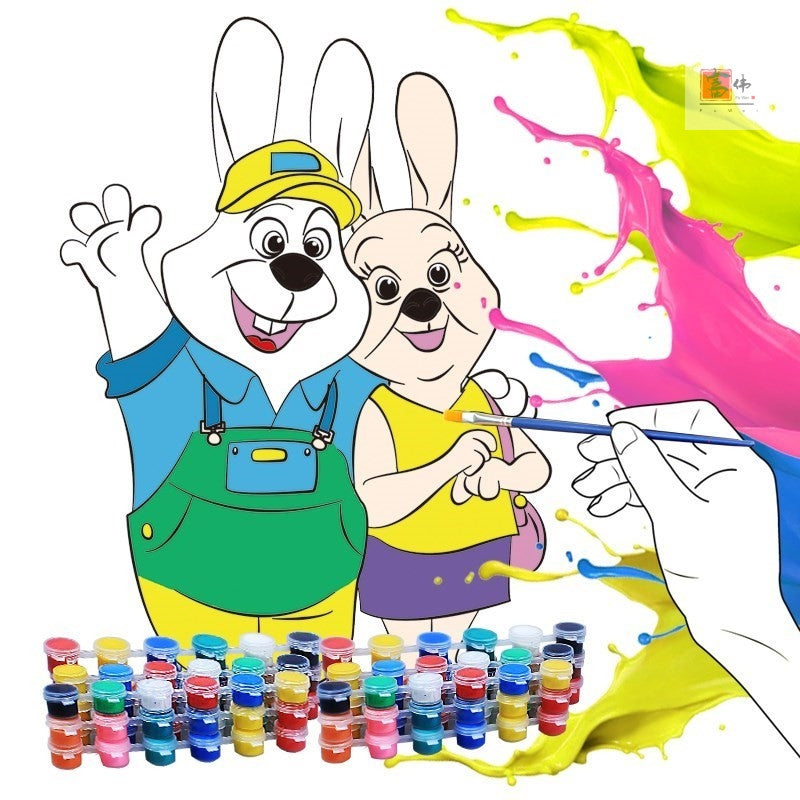 ✨ Kreativ Malset für Kinder - 50 Farbenspaß