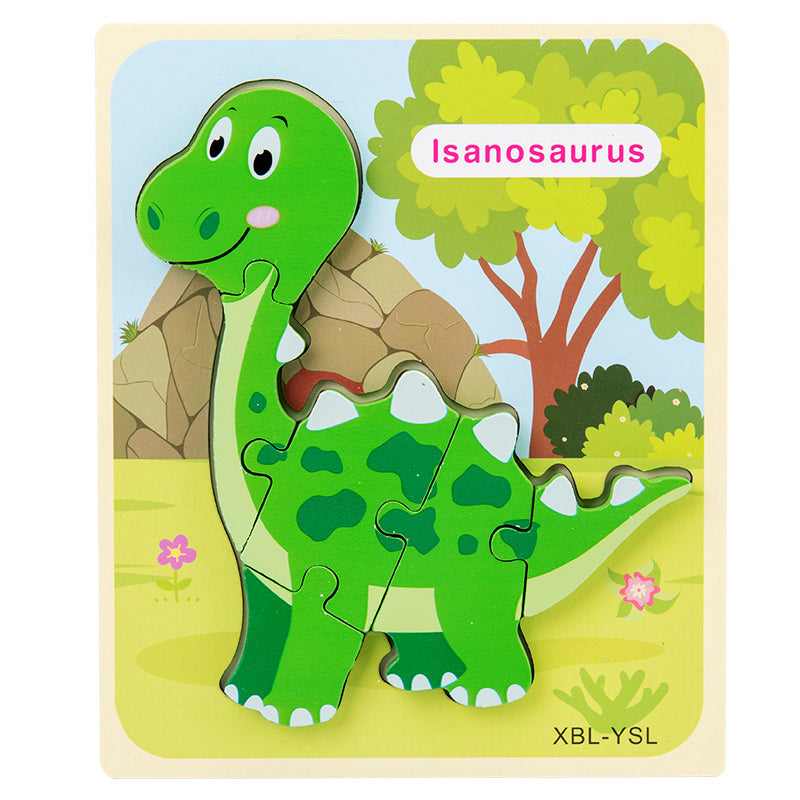 Holz Dinosaurier Puzzle für Kinder