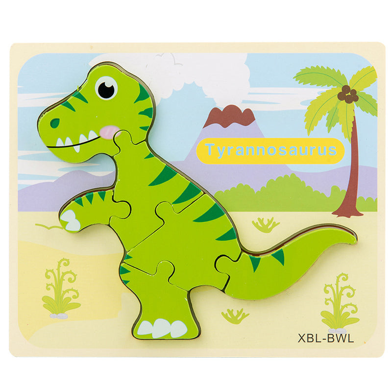Holz Dinosaurier Puzzle für Kinder