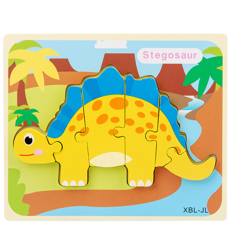 Holz Dinosaurier Puzzle für Kinder