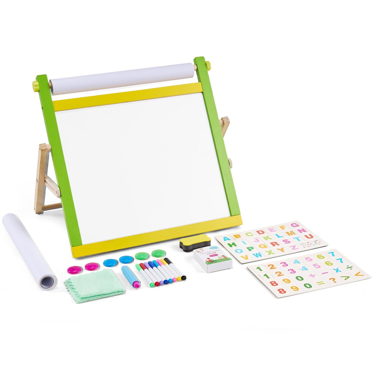 MiniWunder Kindertafel  3-in-1 Lern- & Maltisch für Kinder (3 - 14 Jahre)