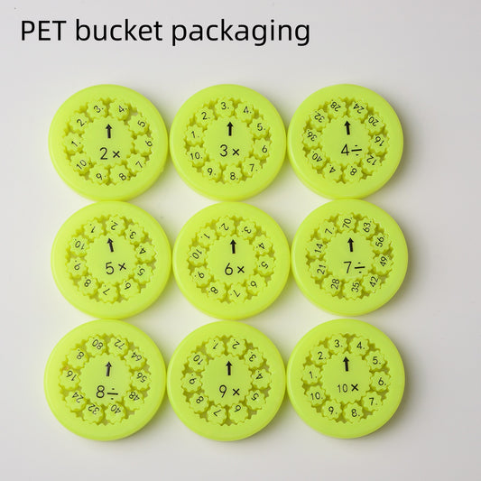 Montessori Mathe Lernspielzeug - Gyro mit Rechenaufgaben für Kinder