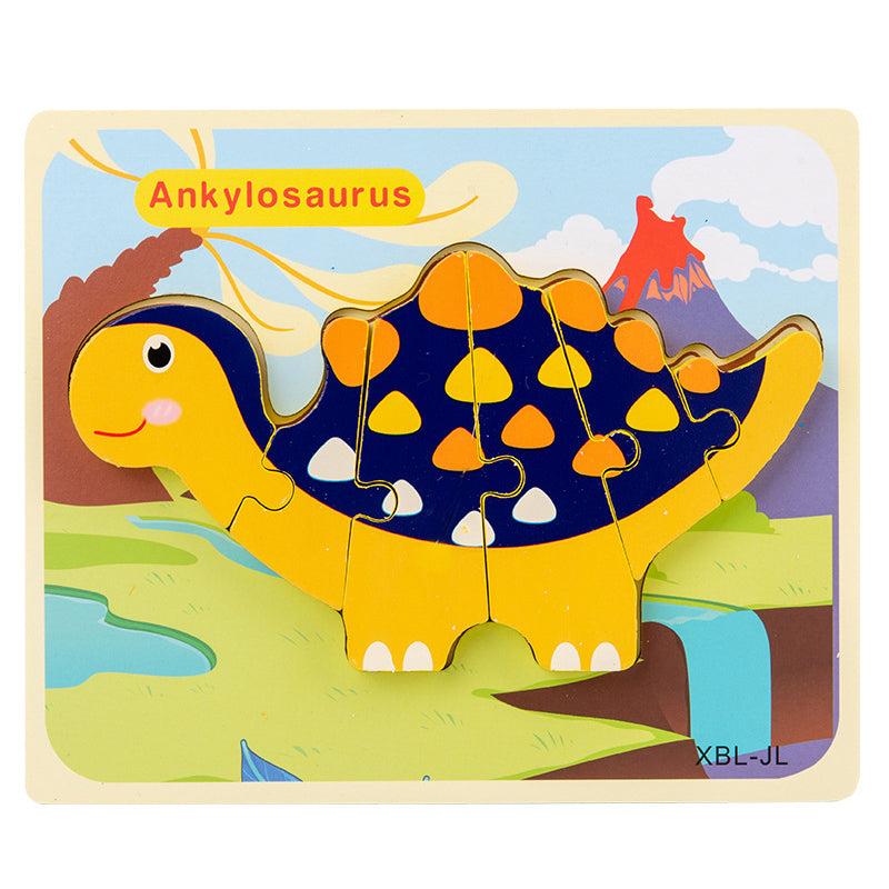 Holz Dinosaurier Puzzle für Kinder