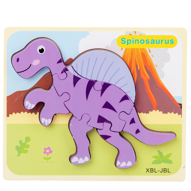 Holz Dinosaurier Puzzle für Kinder