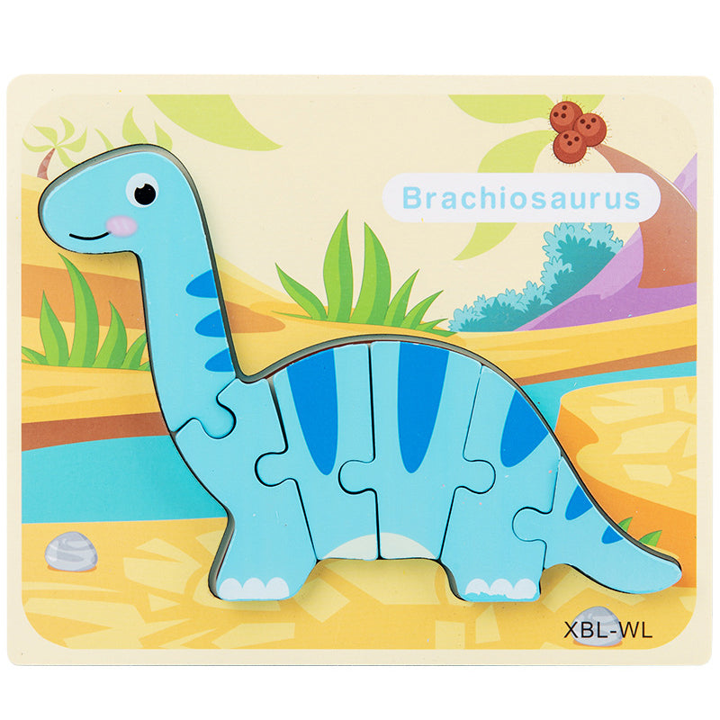 Holz Dinosaurier Puzzle für Kinder