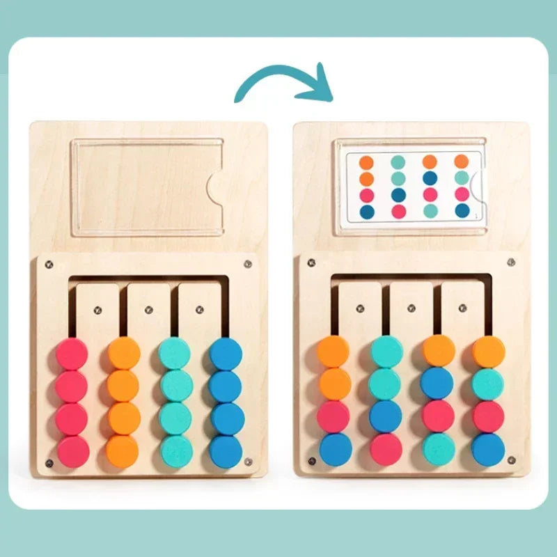✨ Montessori Lernspiel – Farben & Motorik spielerisch fördern (ab 2 Jahren)